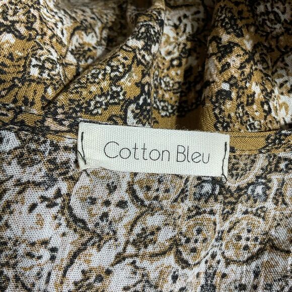 Elegant Women's Patterned Blouse - Picture 7 of 9